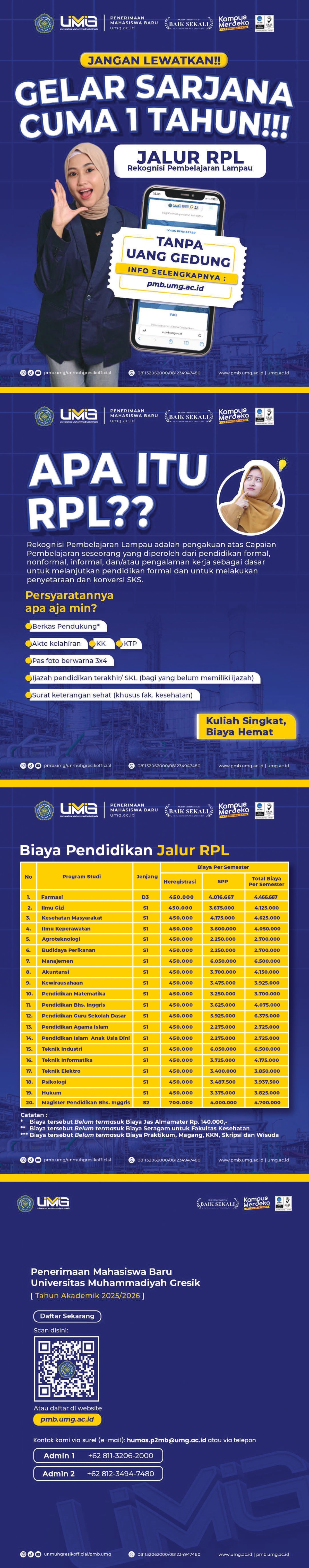 Jalur RPL (rekognisi pembelajaran lampau)